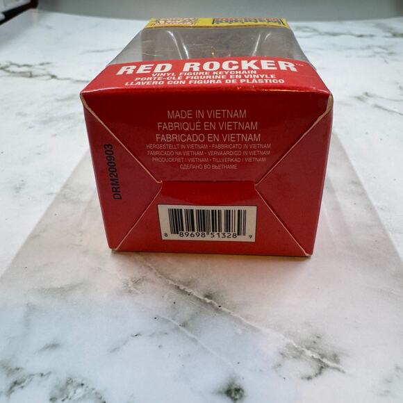 Red Rocker Funko Keychain - Picture 2 of 6